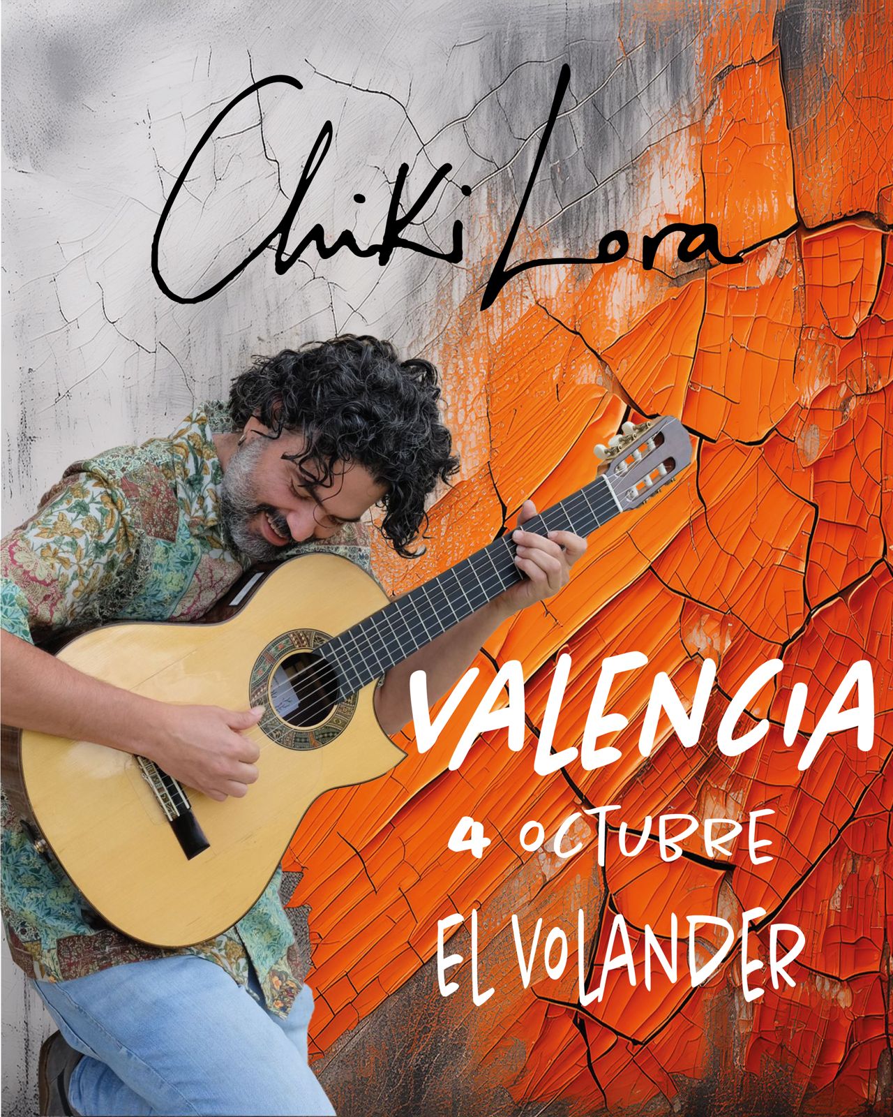 Fotografía promocional de Chiki Lora en Valencia