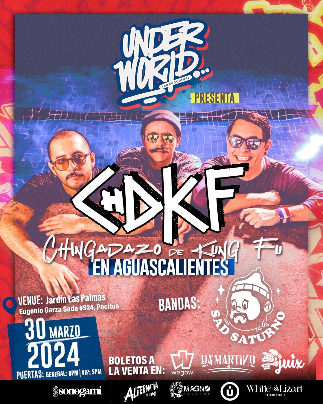 Fotografía promocional de Chingadazo De Kung Fu