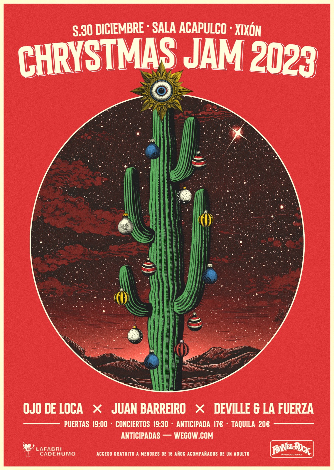 Fotografía promocional de Chrystmas Jam 2023