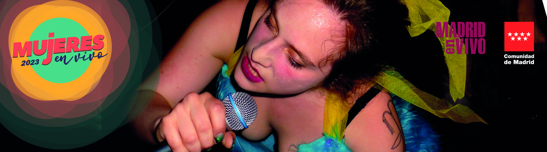 Fotografía promocional de Mujeres en Vivo 2023: Clara Te Canta + Narcoléptica en Maravillas Club