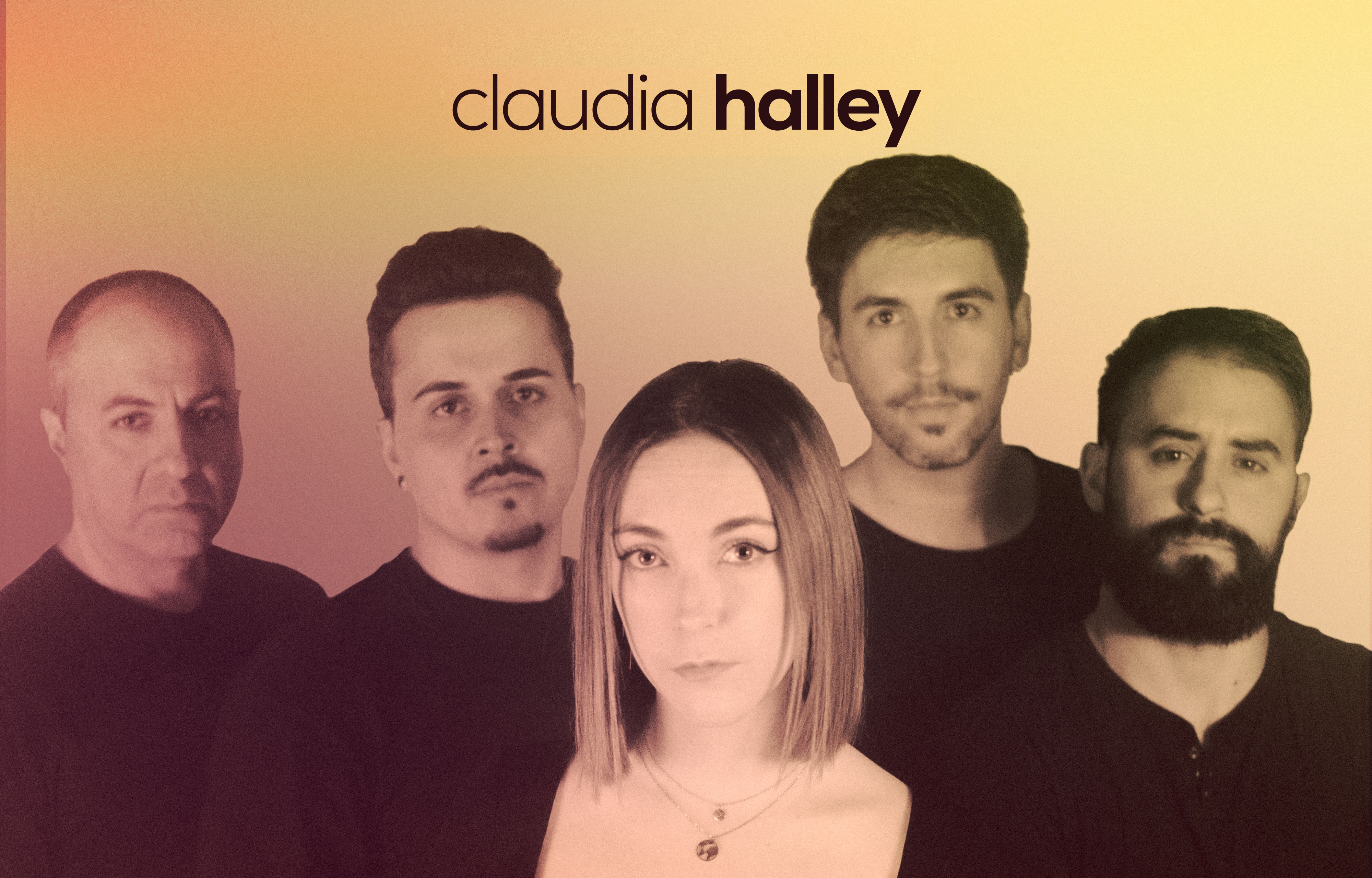 Fotografía promocional de Claudia Halley en Madrid