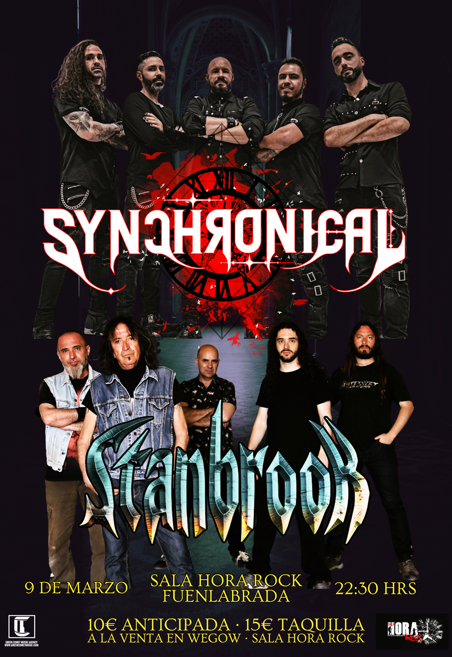 Fotografía promocional de SYNCHRONICAL + STANBROOK en FUENLABRADA