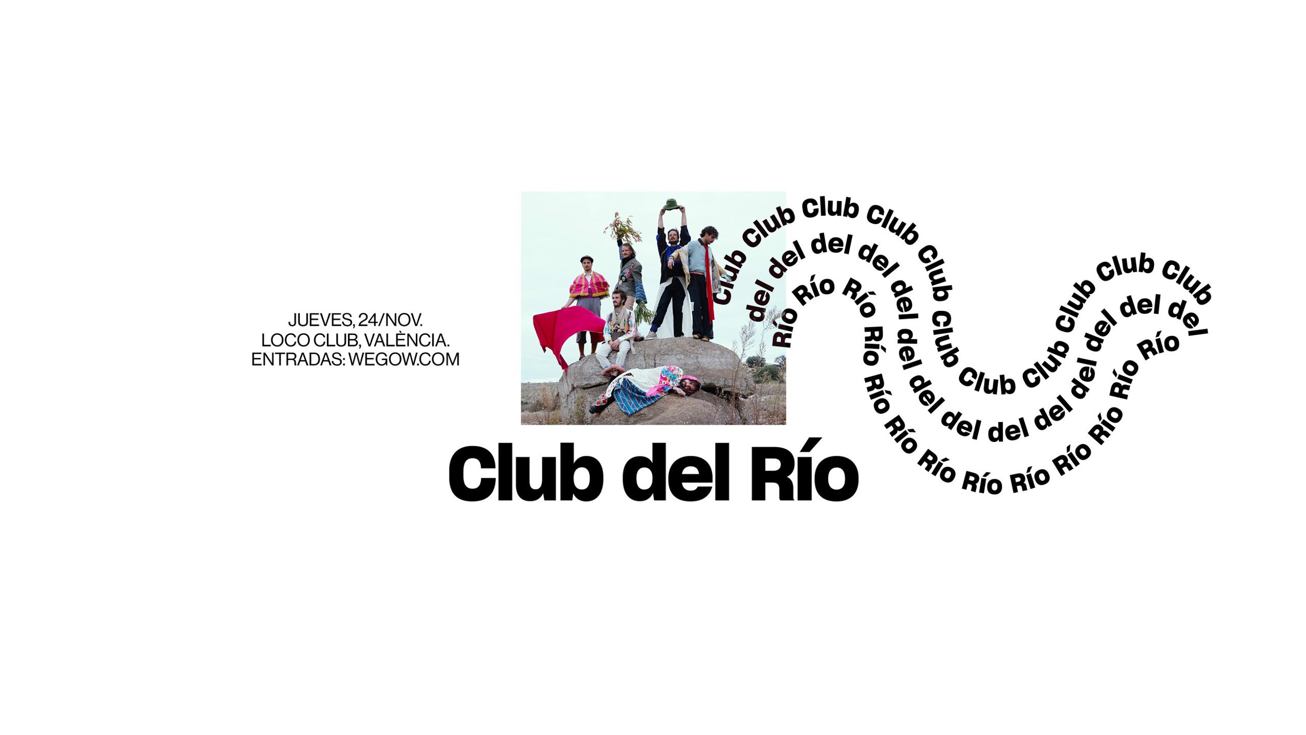 Fotografía promocional de Club del Río en Valencia