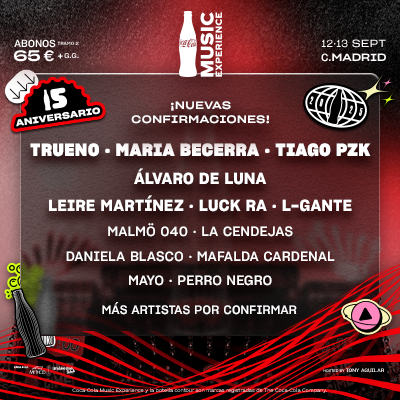 Promofoto von COCA-COLA MUSIC EXPERIENCE 2025.