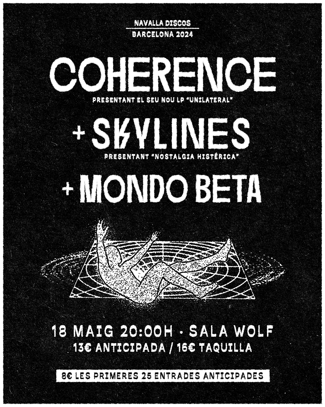 Fotografía promocional de Coherence + Skylines + Mondo Beta