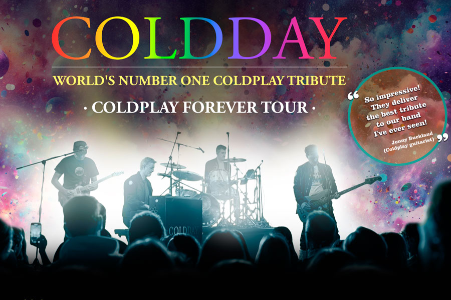 Fotografía promocional de Coldday | Tribute Show Coldplay en Alcántara
