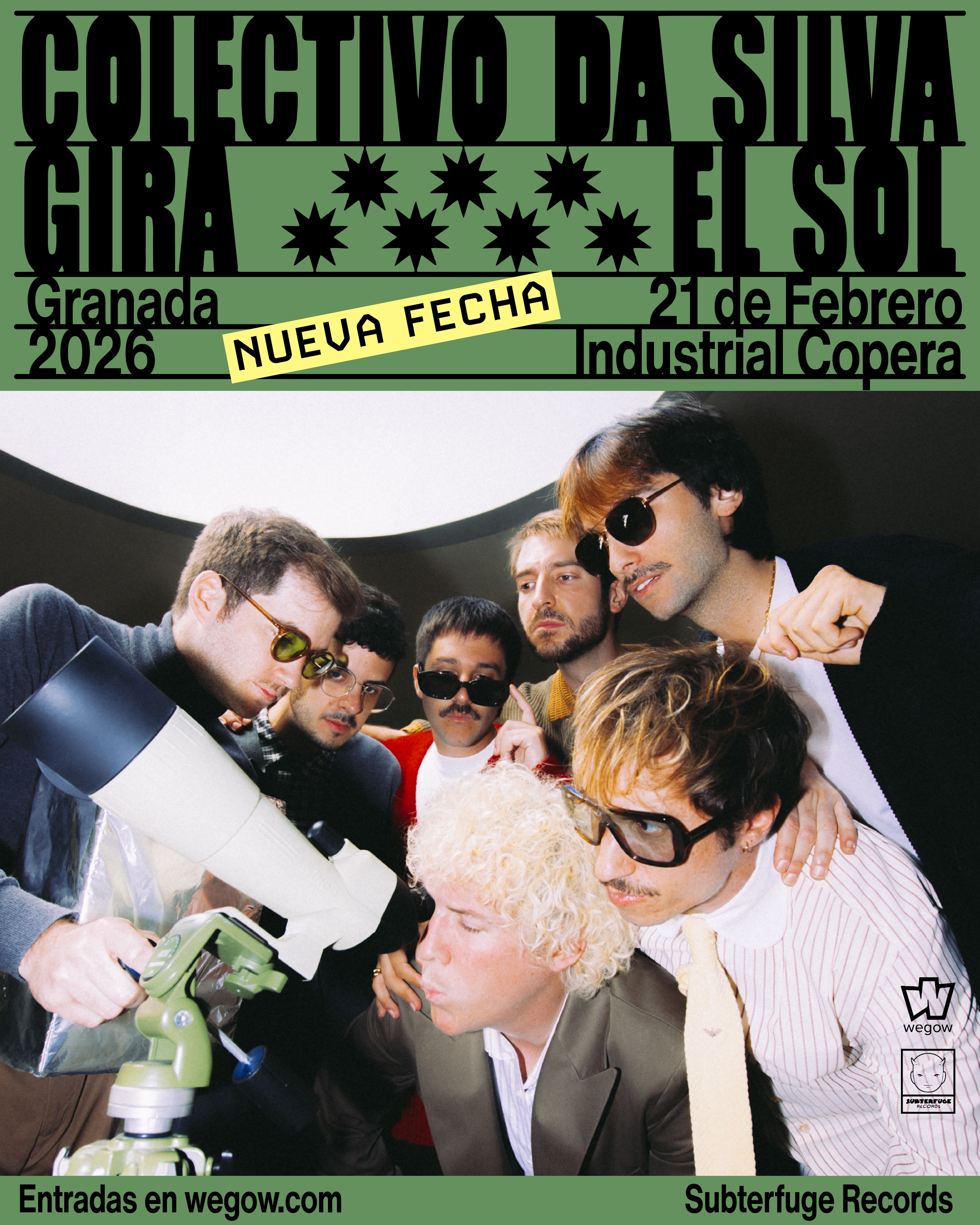 Fotografía promocional de Colectivo Da Silva en Granada