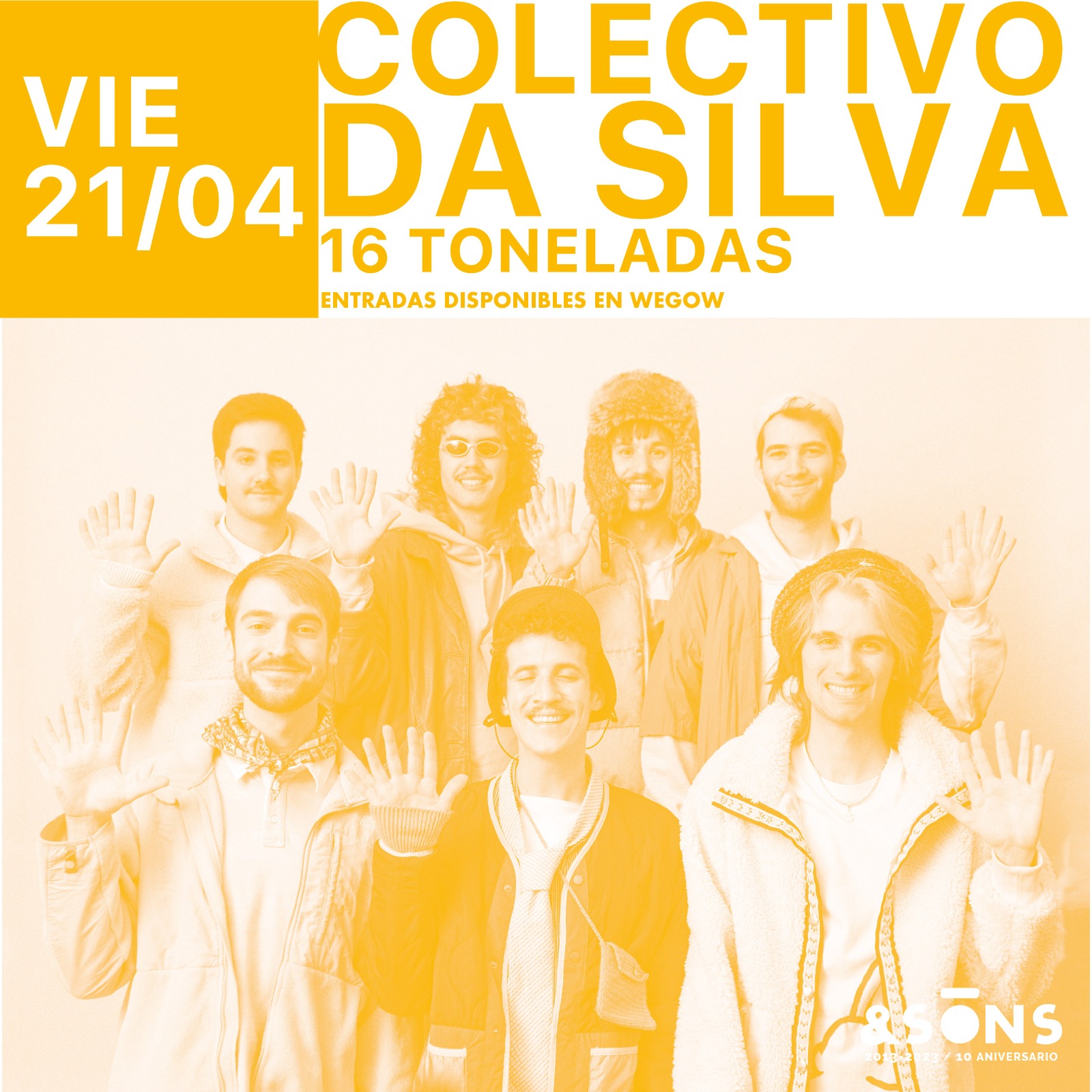 Fotografía promocional de Colectivo da Silva en Valencia