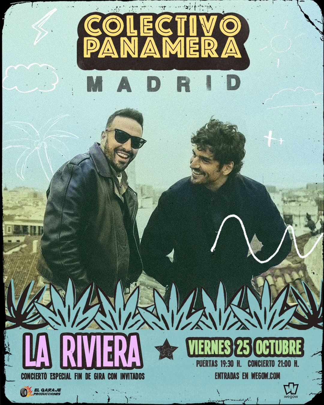 Fotografía promocional de Colectivo Panamera en Madrid