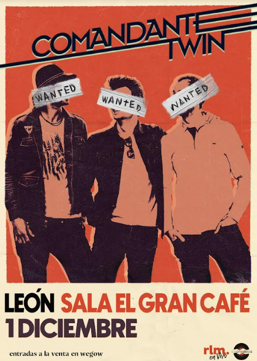 Fotografía promocional de Comandante Twin en León