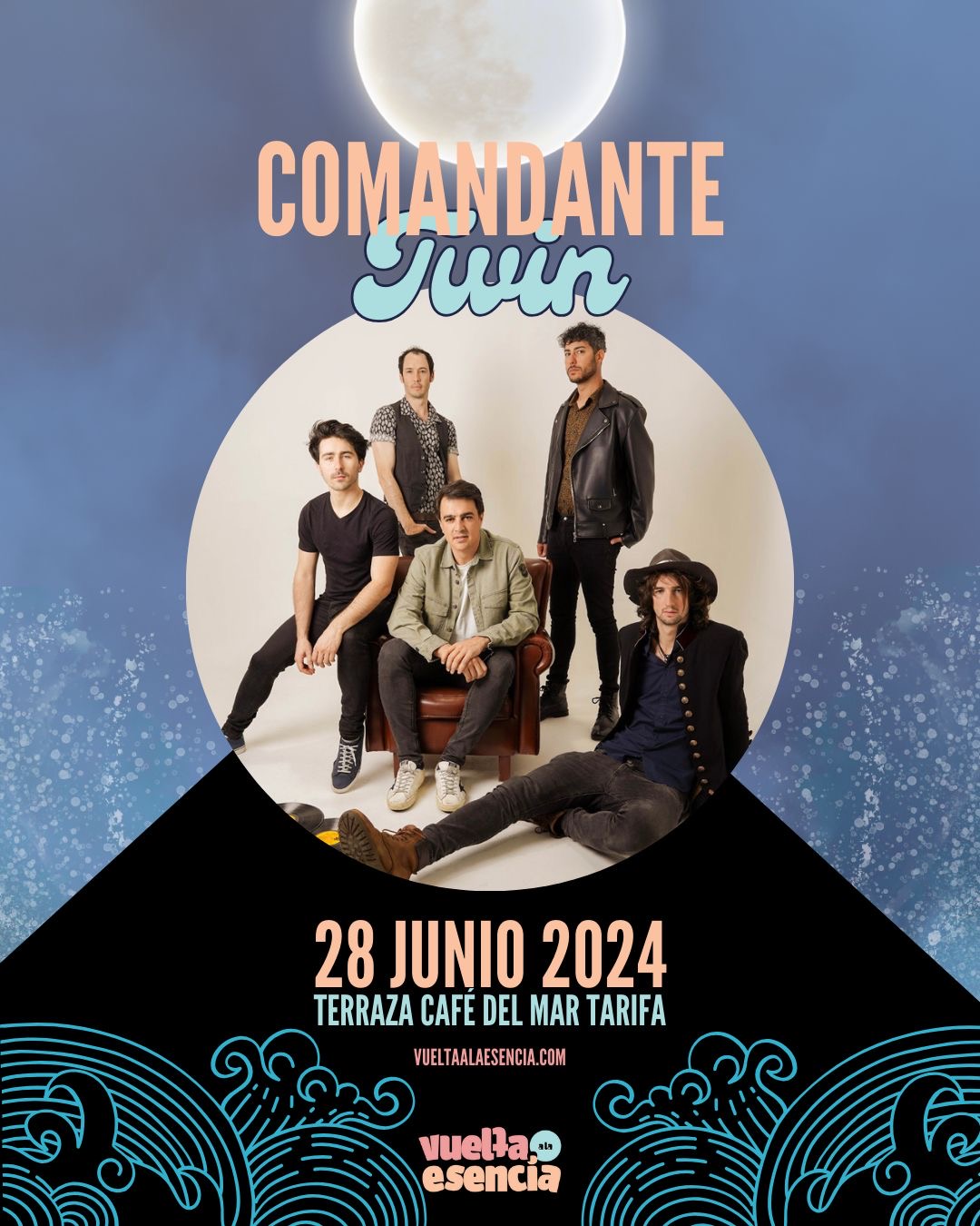 Fotografía promocional de Comandante Twin en Tarifa | Vuelta a la Esencia