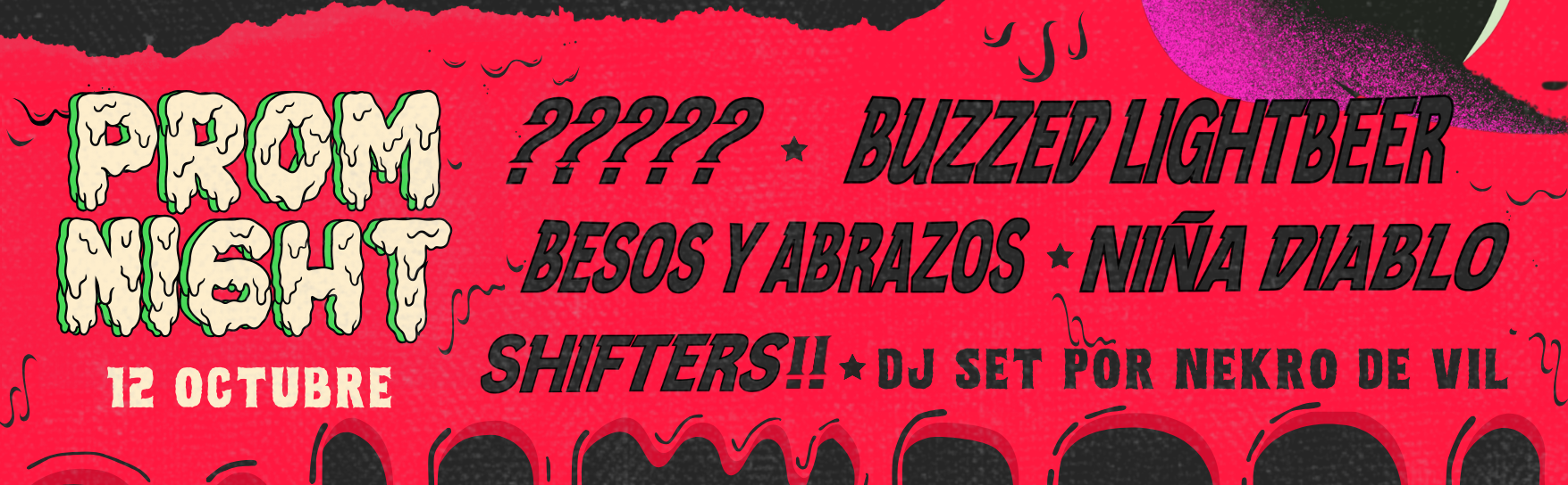 Promotional photograph of Asiste o Muere presenta: Prom Night 2024 ♡.