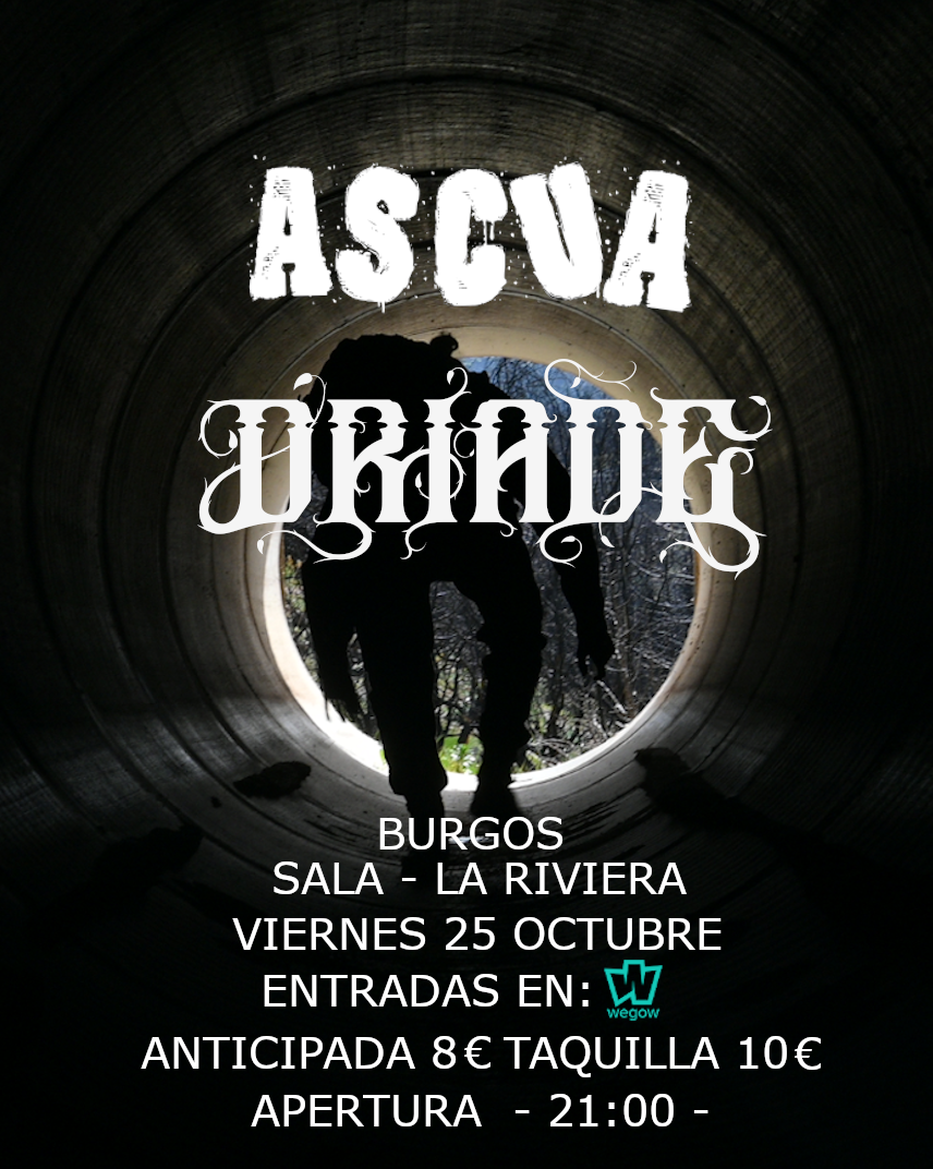 Fotografía promocional de Concierto Ascua Driade
