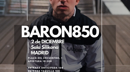 Concierto BARON850 en Madrid