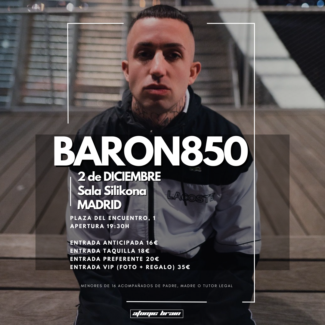 Promofoto von Concierto BARON850 en Madrid.