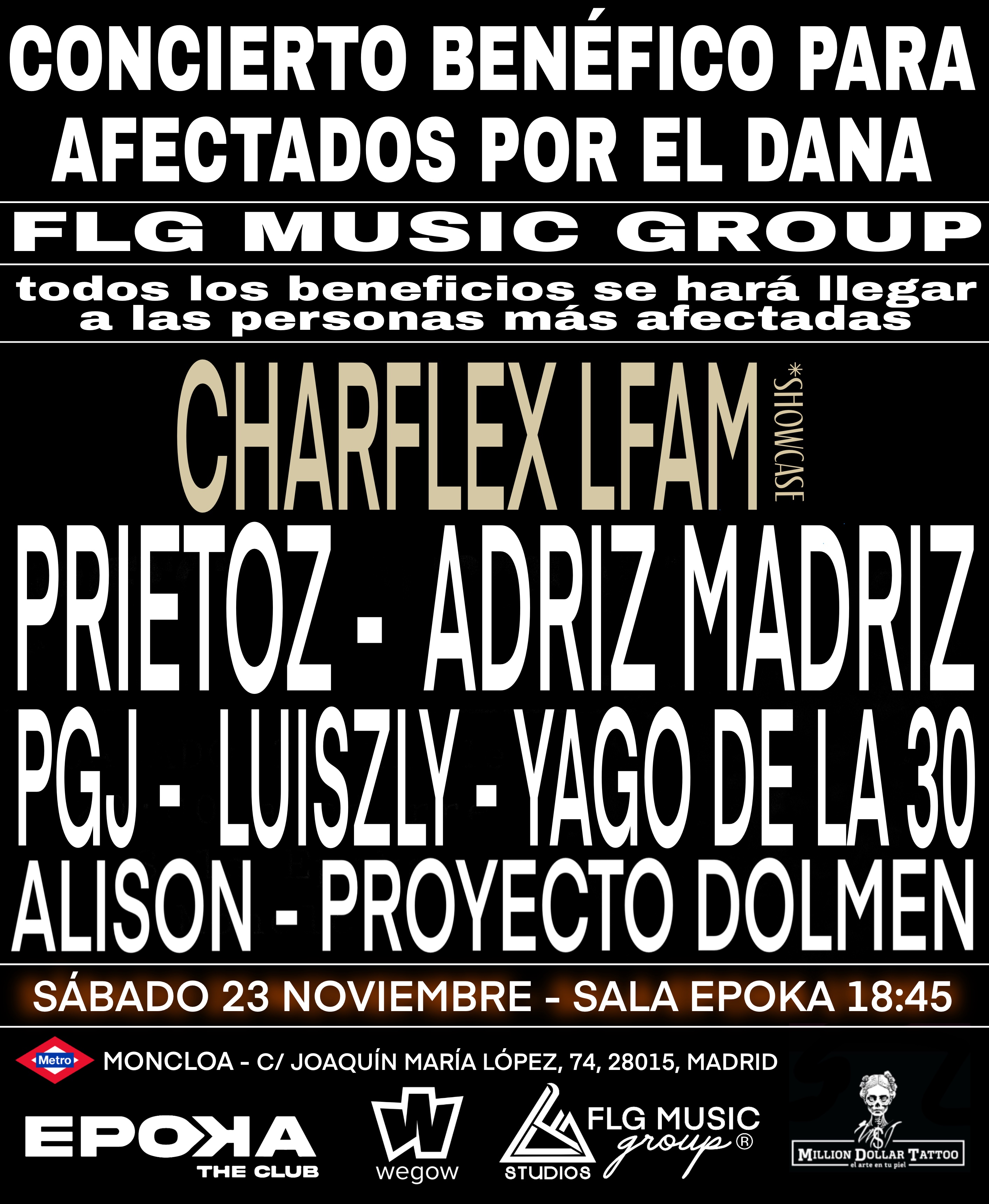 Fotografía promocional de CONCIERTO BENÉFICO PARA AFECTADOS POR EL DANA