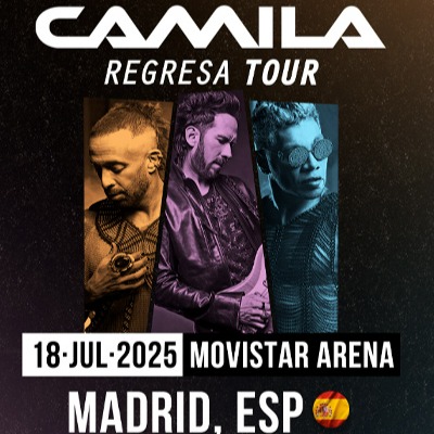 Fotografía promocional de Concierto Camila en Madrid