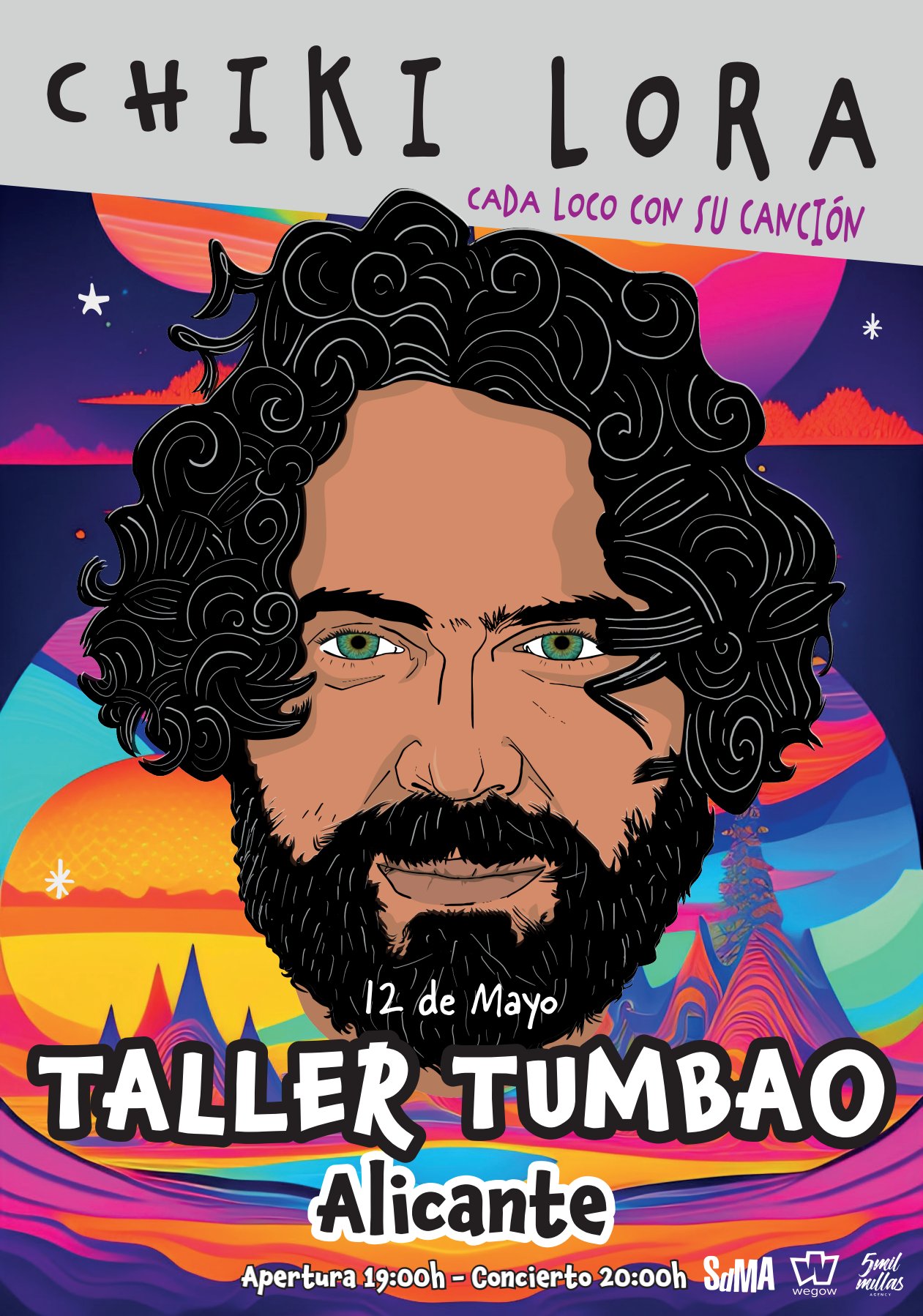 Fotografía promocional de Concierto Chiki Lora Alicante