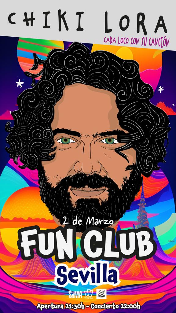 Fotografía promocional de Concierto Chiki Lora Sevilla