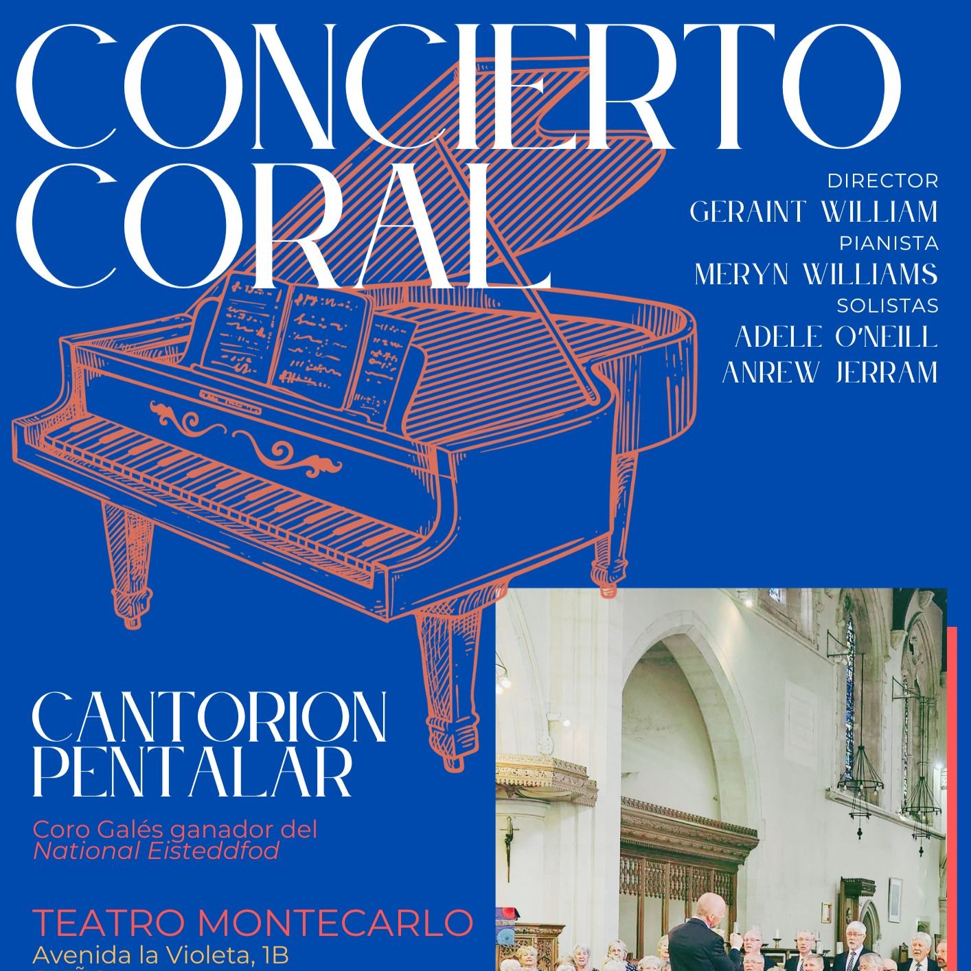 Fotografía promocional de Concierto Coral Gratuito | CANTORION PENTALAR | Buñol