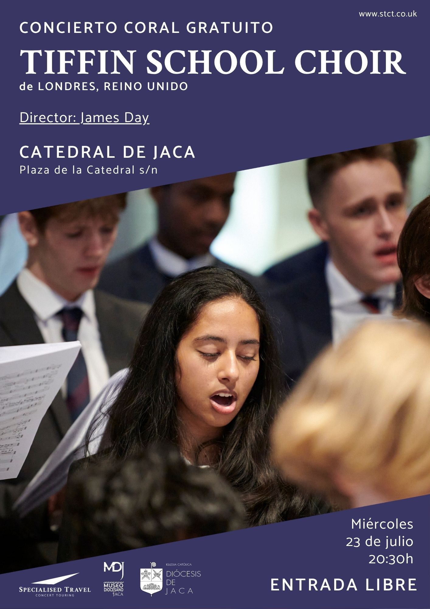 Fotografía promocional de Concierto Coral Gratuito | TIFFIN SCHOOL CHOIR