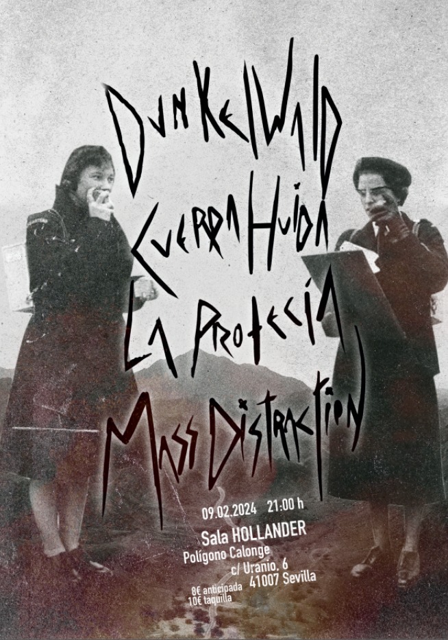 Fotografía promocional de Concierto Cuerda Huida + Dunkelwald + Mass Distraktion + La Profecía