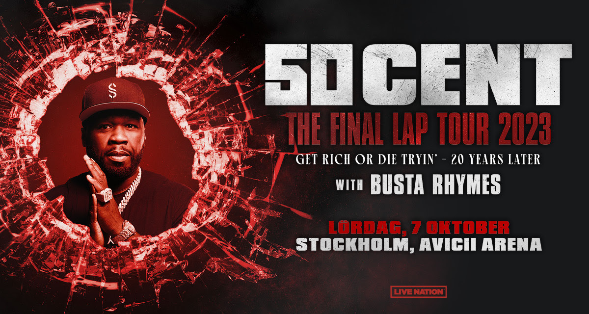 Promofoto von Concierto de 50 Cent en Johanneshov.