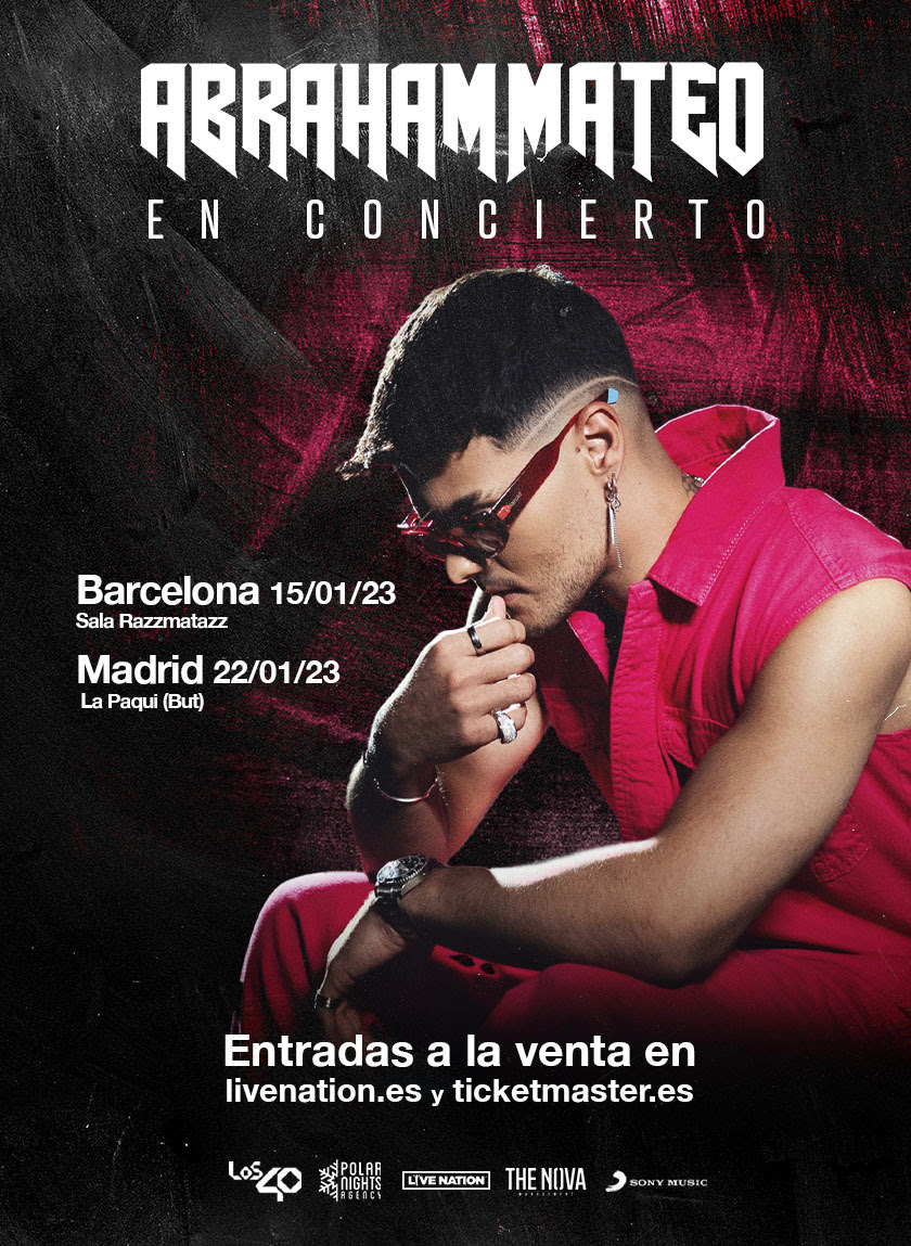 Fotografía promocional de Concierto de Abraham Mateo en Madrid