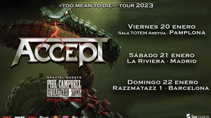 Accept concert in Barcelona
