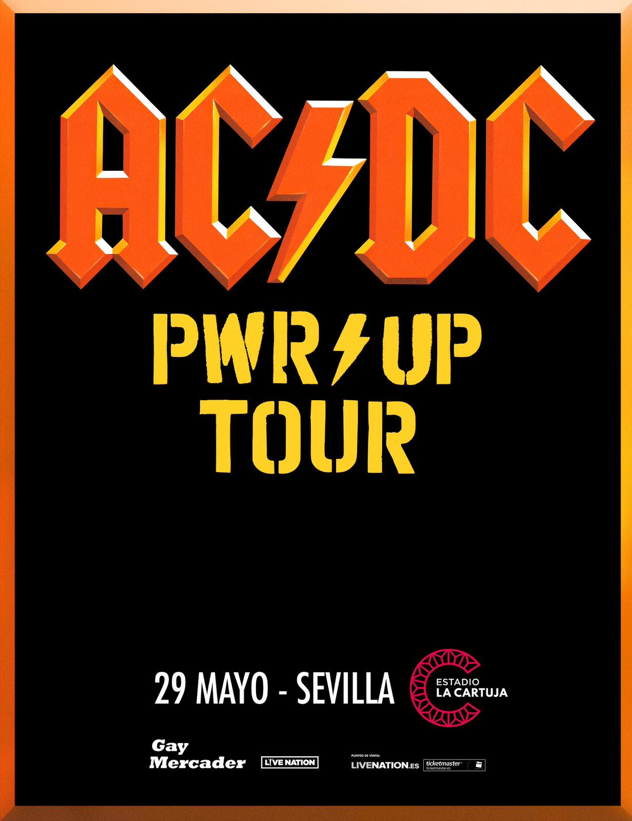 Fotografía promocional de Concierto de AC/DC en Sevilla