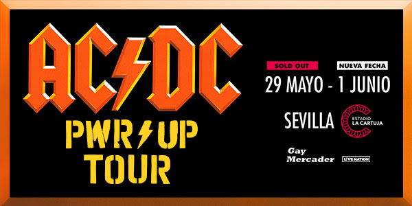 Fotografía promocional de Concierto de AC/DC en Sevilla