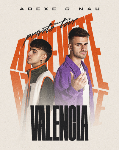 Fotografia promozionale di Concierto de Adexe & Nau en Mislata.