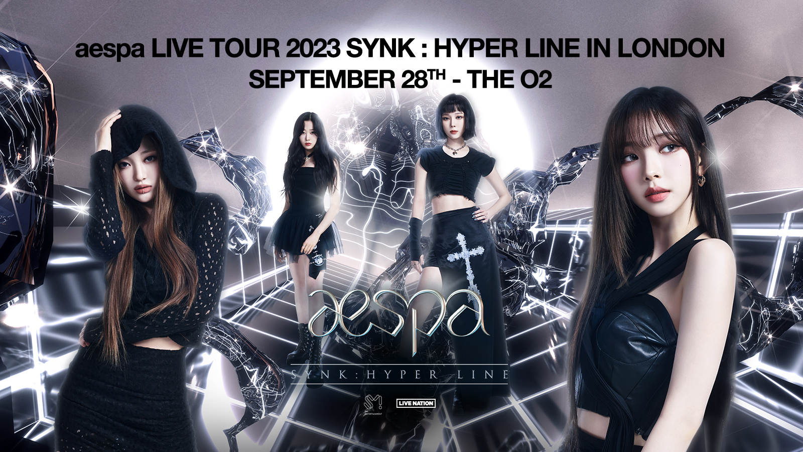 Promotional photograph of Concierto de Aespa en Londres.