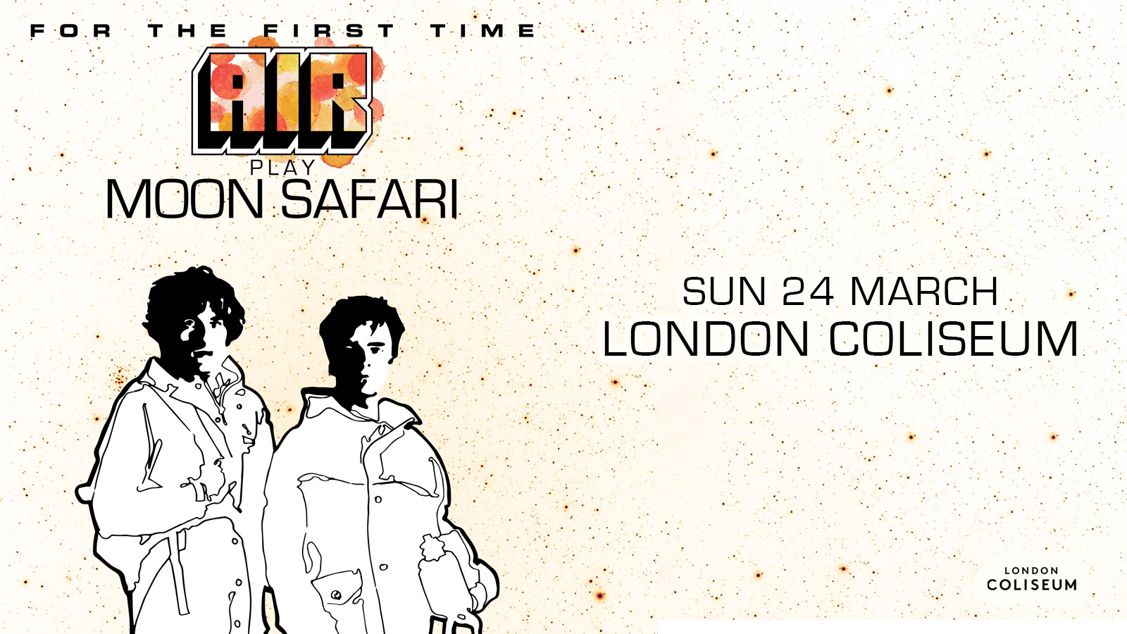 Photographie promotionnelle de Concierto de Air en Londres.