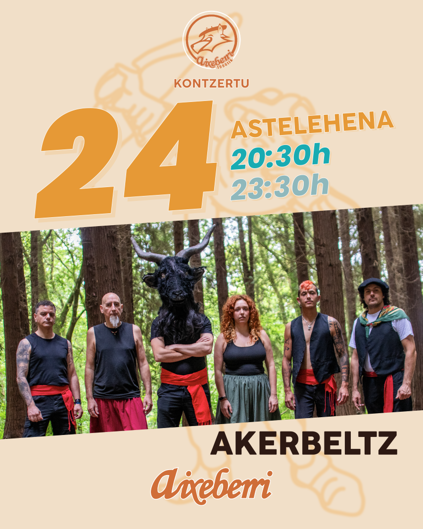 Fotografía promocional de Concierto de AKERBELTZ