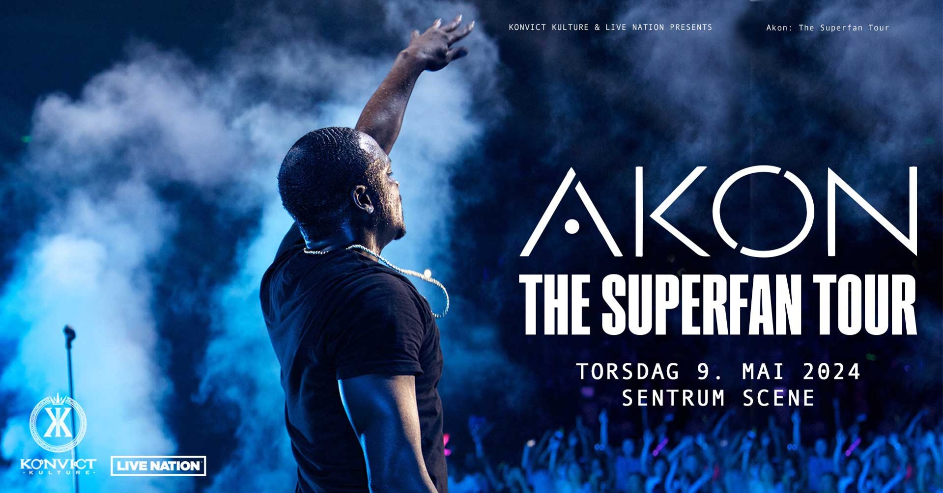 Fotografía promocional de Concierto de Akon en Oslo