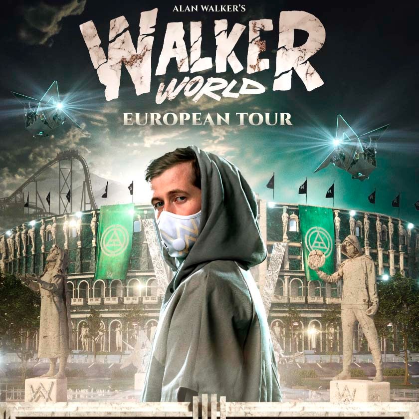 Promofoto von Concierto de Alan Walker en Berlín.