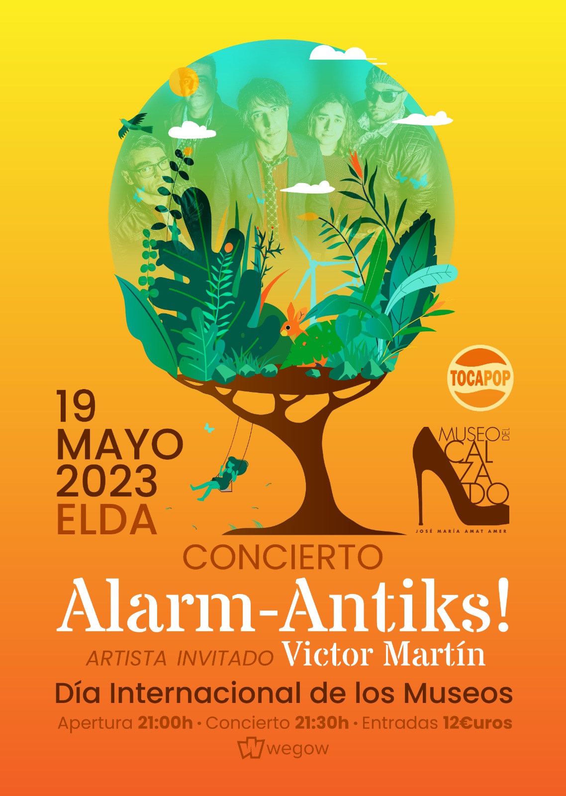 Fotografía promocional de Concierto de AlarmAntiks! en Elda