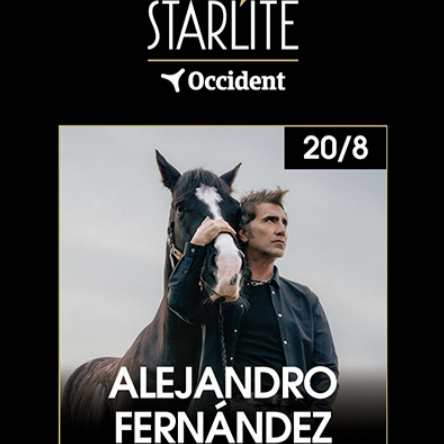 Fotografía promocional de Concierto de Alejandro Fernández en Marbella | Starlite Occident 2025