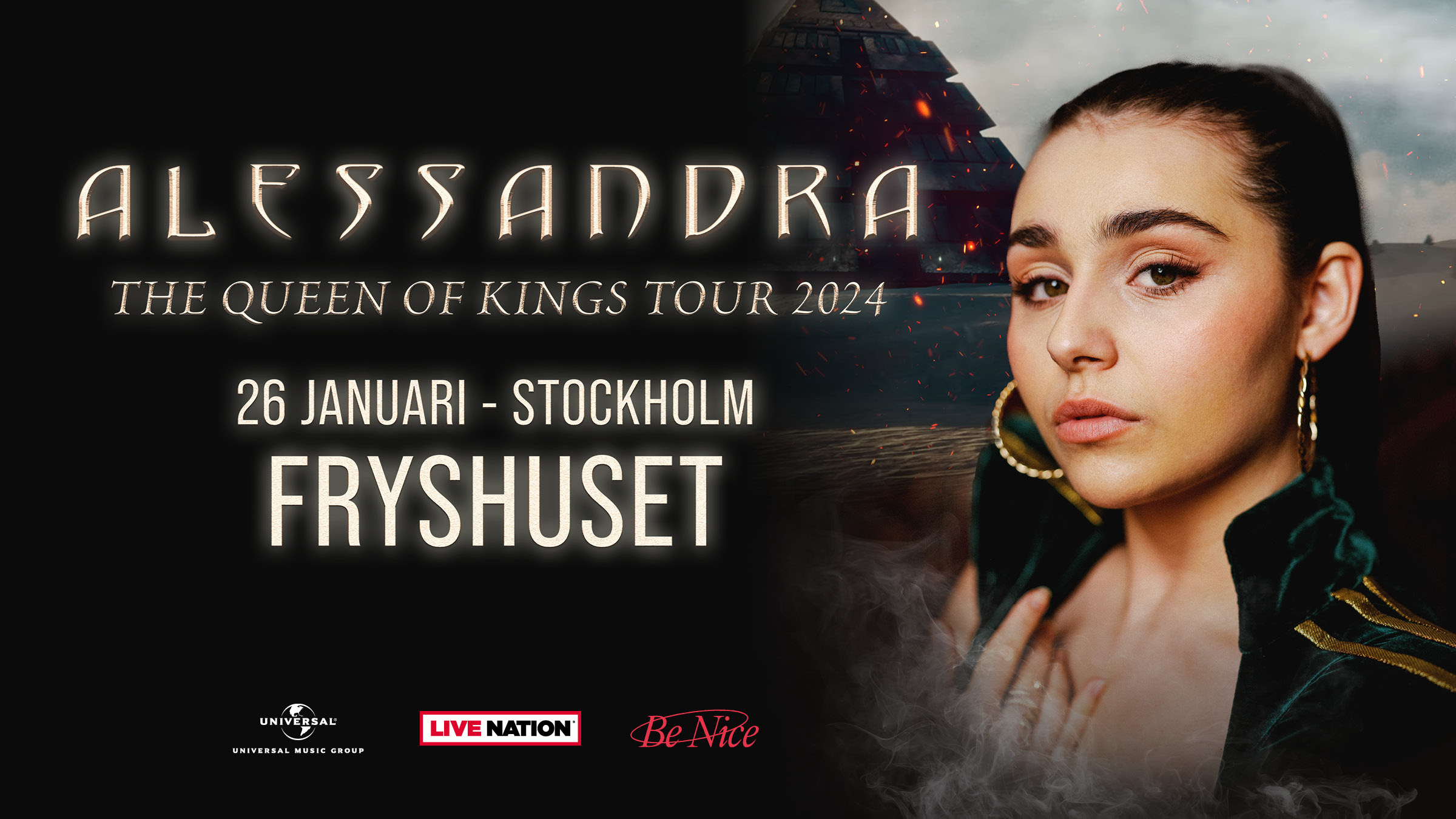 Promotional photograph of Concierto de Alessandra en Estocolmo.