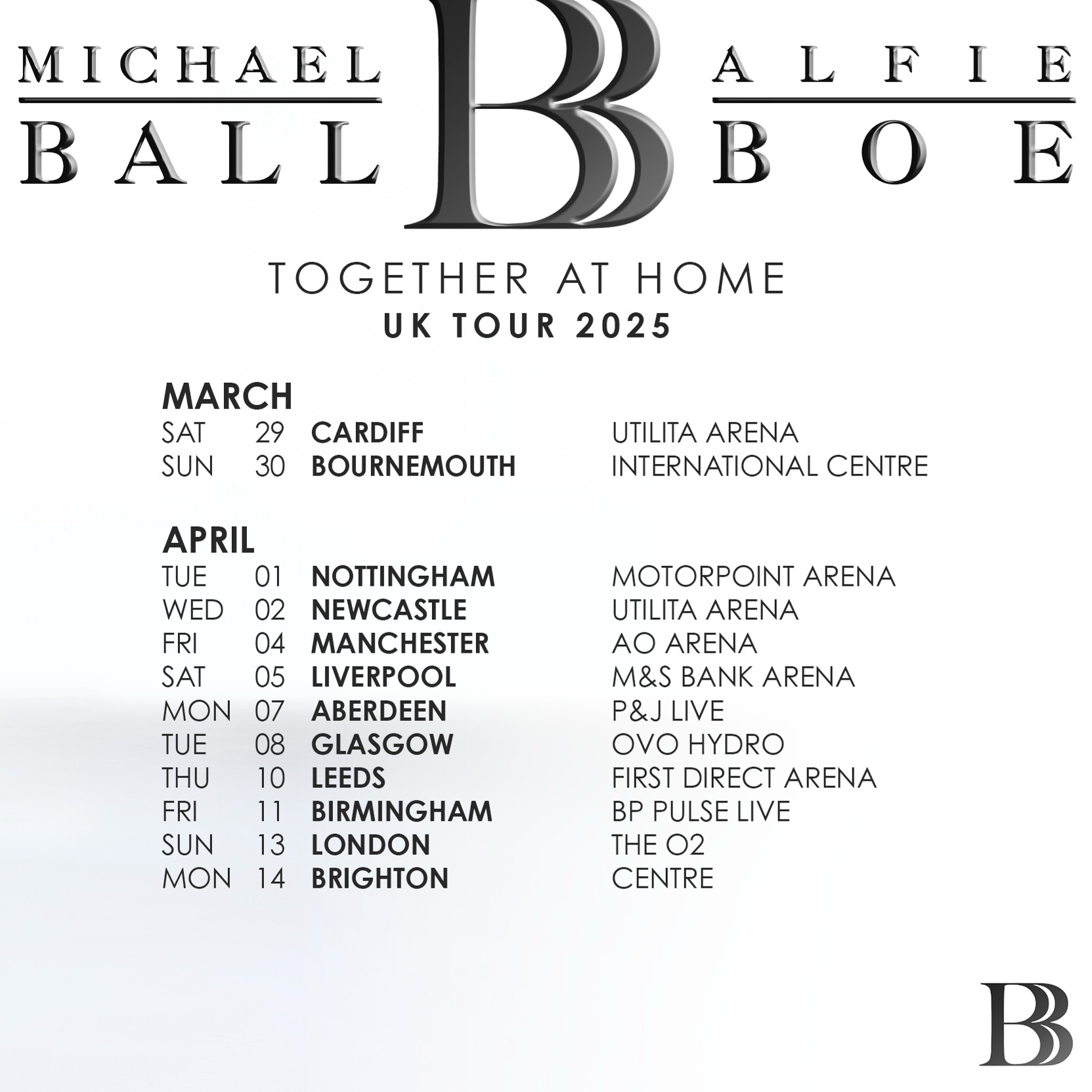 Fotografía promocional de Concierto de Alfie Boe + Michael Ball en Liverpool