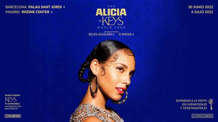 Concierto de Alicia Keys en Barcelona | World Tour 2022
