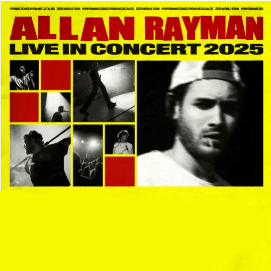 Fotografía promocional de Concierto de Allan Rayman en Colonia
