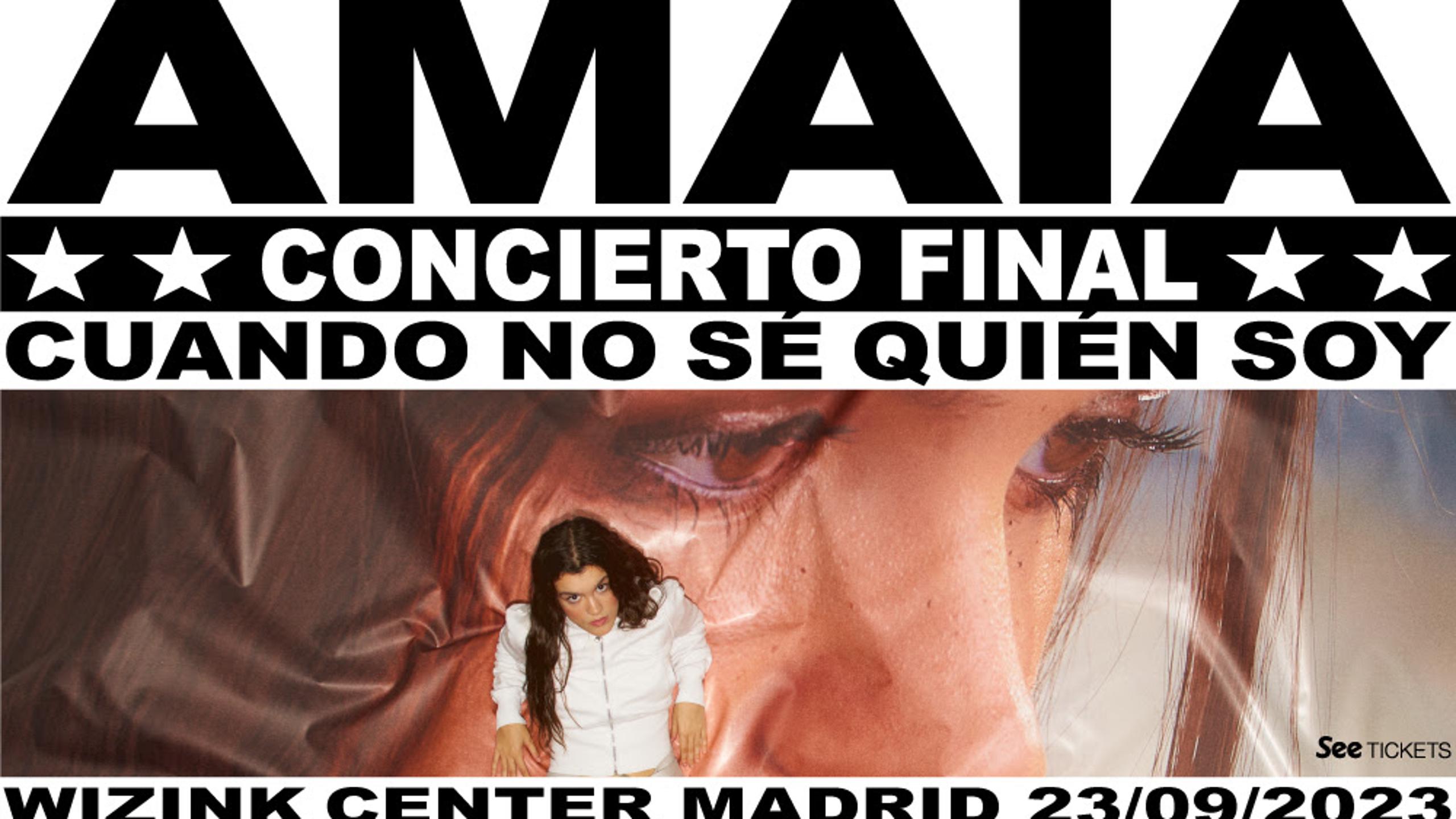 Fotografía promocional de Concierto de Amaia en Madrid