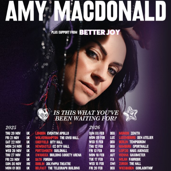 Promofoto von Concierto de Amy Macdonald en Múnich.