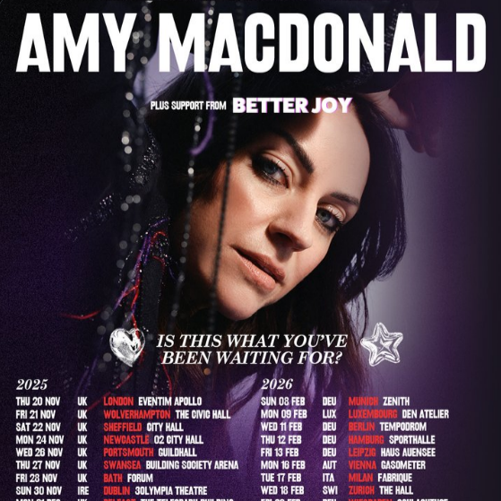 Promofoto von Concierto de Amy Macdonald en Viena.