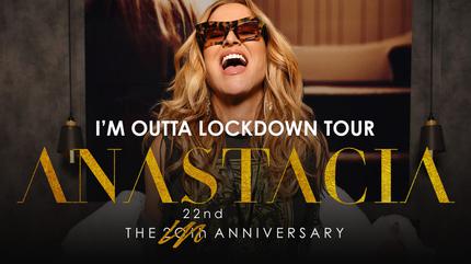 Anastacia concert in Düsseldorf | I’m Outta Lockdown – The 22nd Anniversary