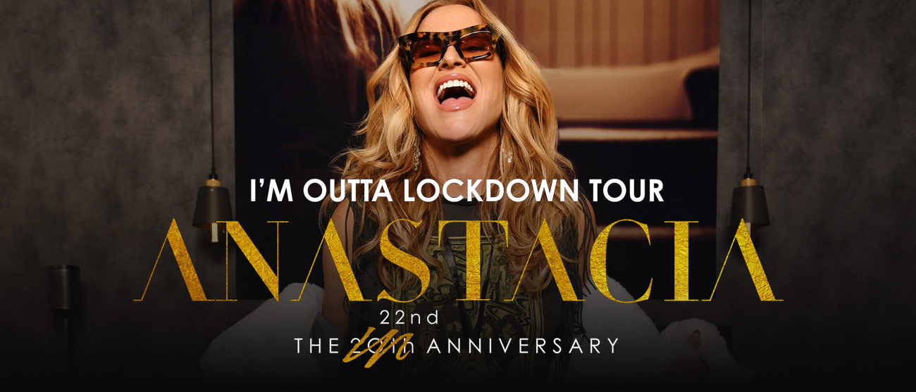 Promotional photograph of Concierto de Anastacia en Dusseldorf.
