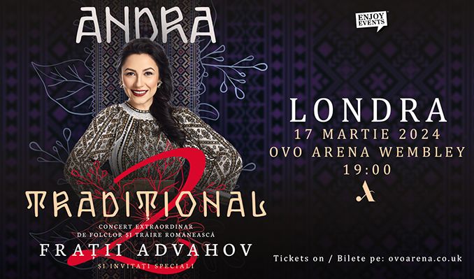 Promotional photograph of Concierto de Andra en Londres.