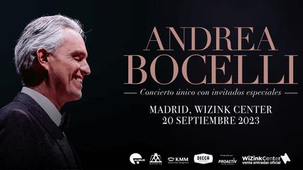 Andrea Bocelli concert à Madrid